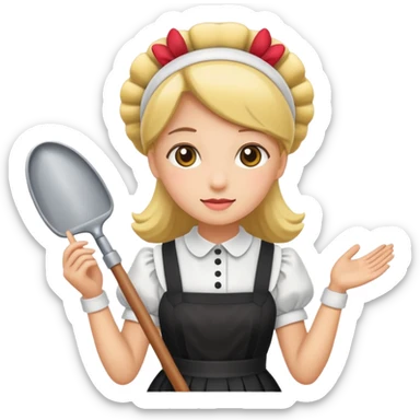 Maid sticker