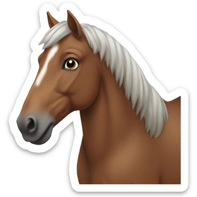 Horse sticker