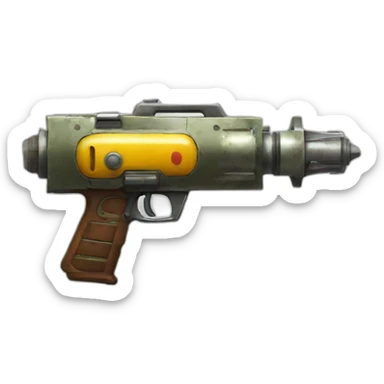 Ray gun cod sticker