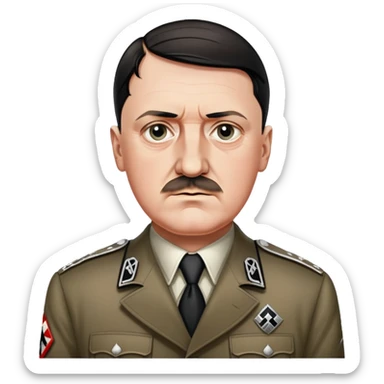Adolf Hitler nazi sticker