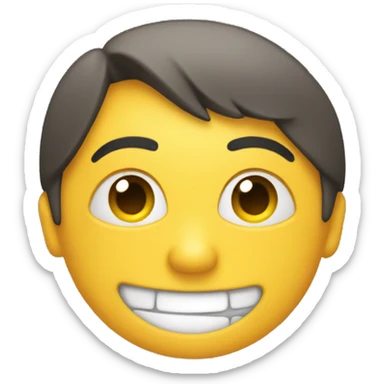 emoji smile with text seekers alliance sticker