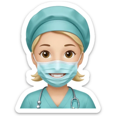 dentist nurse sticker