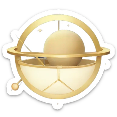 Celestial navigation sticker