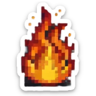fire sticker