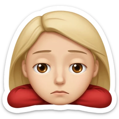 Dull and sleepy  sticker