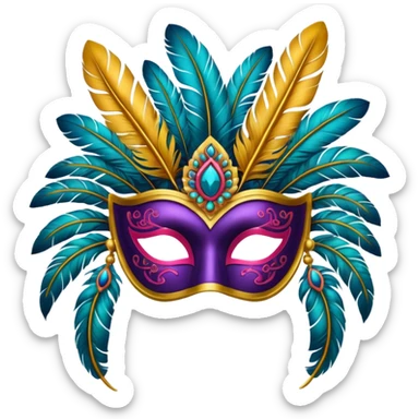 Dance Story Mask sticker