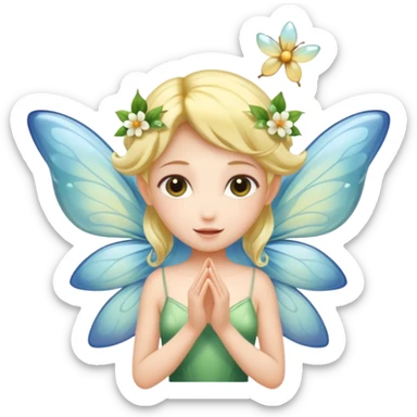 Airy fairy sticker