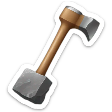 geologist hammer sticker