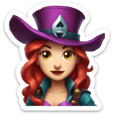 Miss Fortune league of legends sticker
