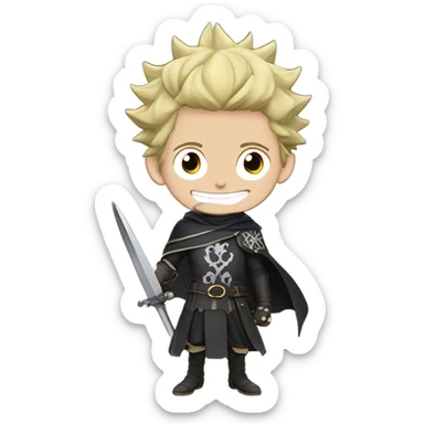 Asta Black Clover Emoji sticker