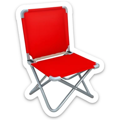 Camping chair sticker