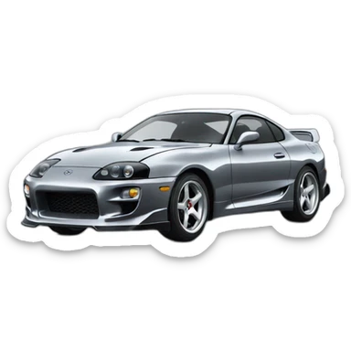 Toyota supra fast en furious  sticker