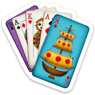 carte da briscola sticker