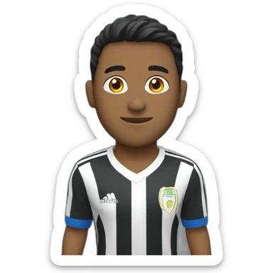 jogador de futebol sticker