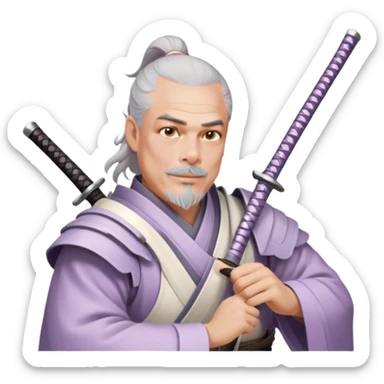 Gentle Samurai sticker