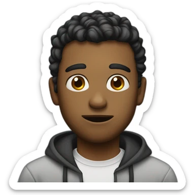 Disgusting look sticker