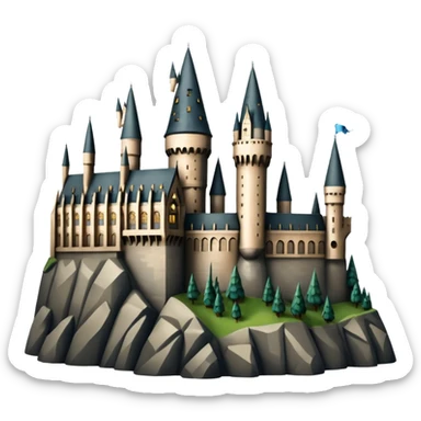 Harry Potter Hogwarts Castle sticker
