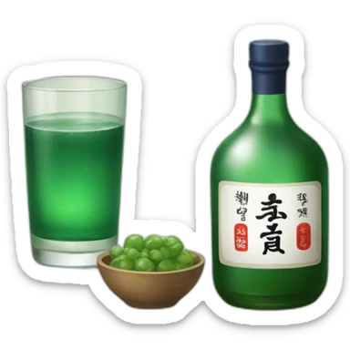 korean soju sticker