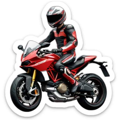 Motos ducati sticker