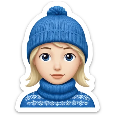 Winter Beanie Pe sticker