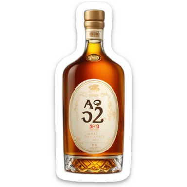 52 years Kizlyar brandy sticker