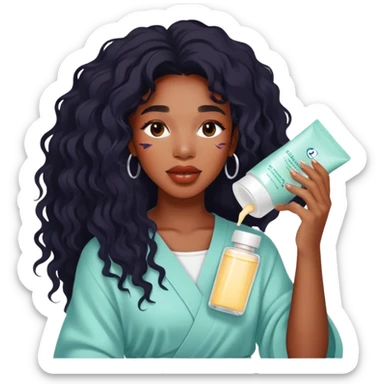 skin care Kit Rituals SZA sticker