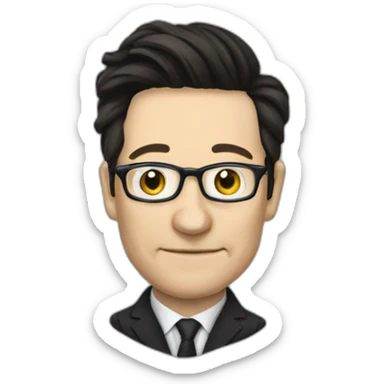 Pierre Poilievre as a puppet  sticker