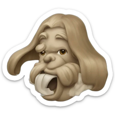 pouce en l'aire sticker