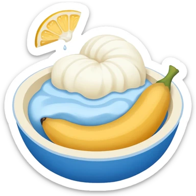 Un circulo de color azul claro que adentro este una palomita de color blanco sticker