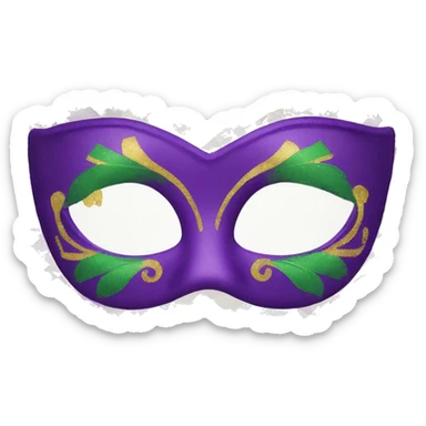 Mardi Gras sticker