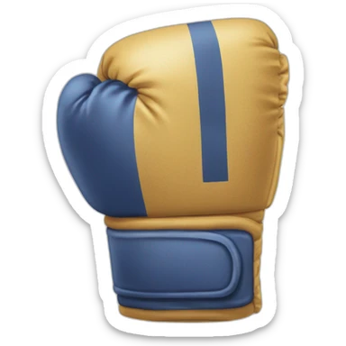 Boxhandschuh lächelt sticker