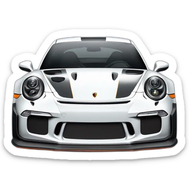 Porsche 911 gt3 rs sticker
