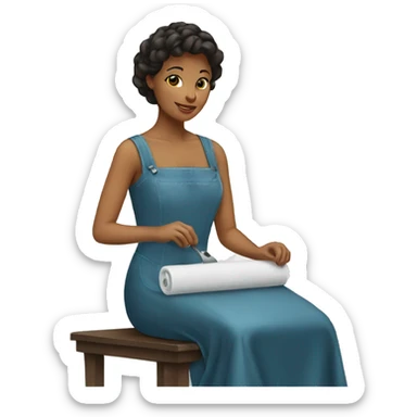 seamstress  sticker