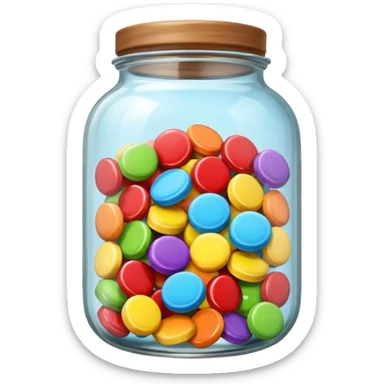 candys jar sticker