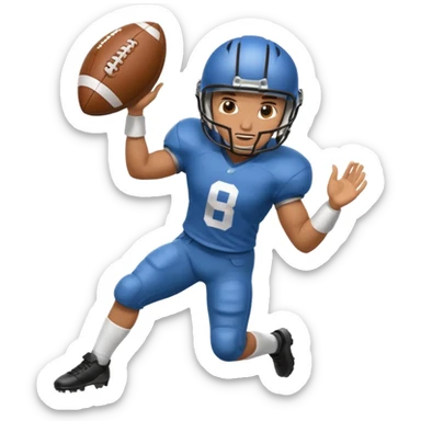 Defender football sticker