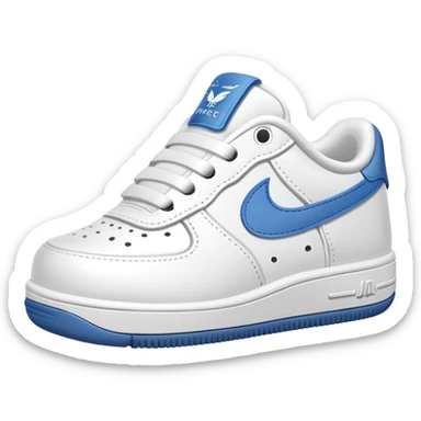 Baby low air force shoe sticker