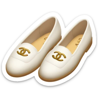 Flats chanel sticker