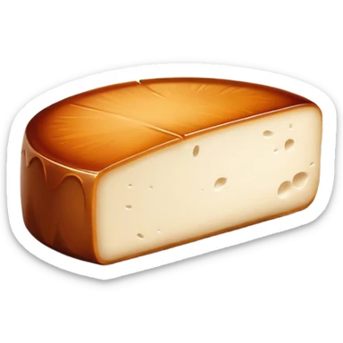 brown norwegian goat cheese sticker