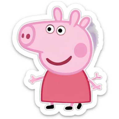 peppa pig sticker