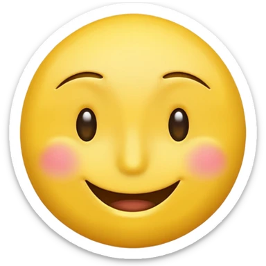 Emoji, smiley face with 1 eye closed sticker