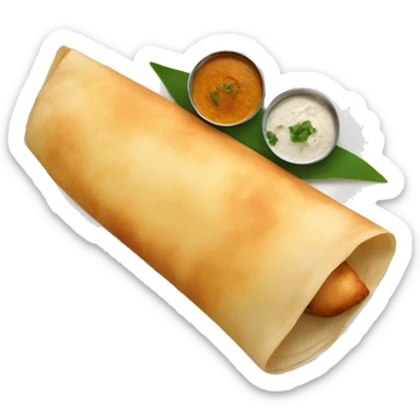 South indian dosa sticker
