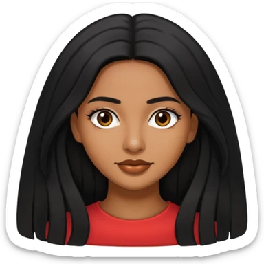 Morena parda sticker