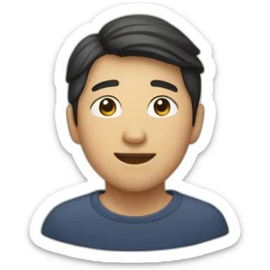 Catholic Asian Berkeley student with cross sticker