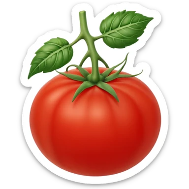 vine tomato sticker
