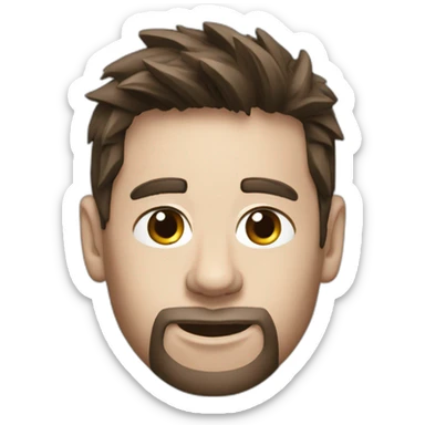 Messi world champion sticker