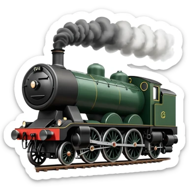 GWR 1400 Class Tank engine  sticker