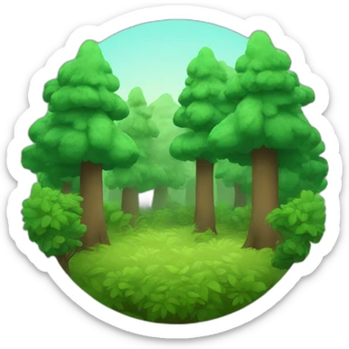 forest sticker