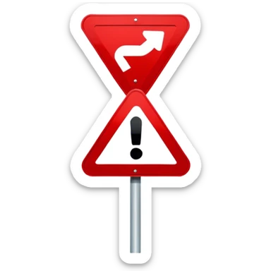 placa de transito vermelha escrito pare sticker