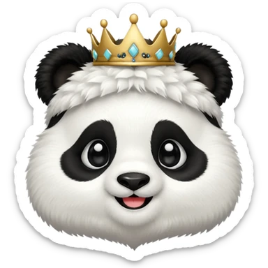 princesse panda sticker