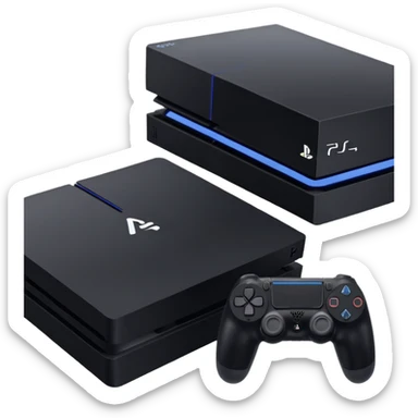 Ps4 avec ps5 sticker